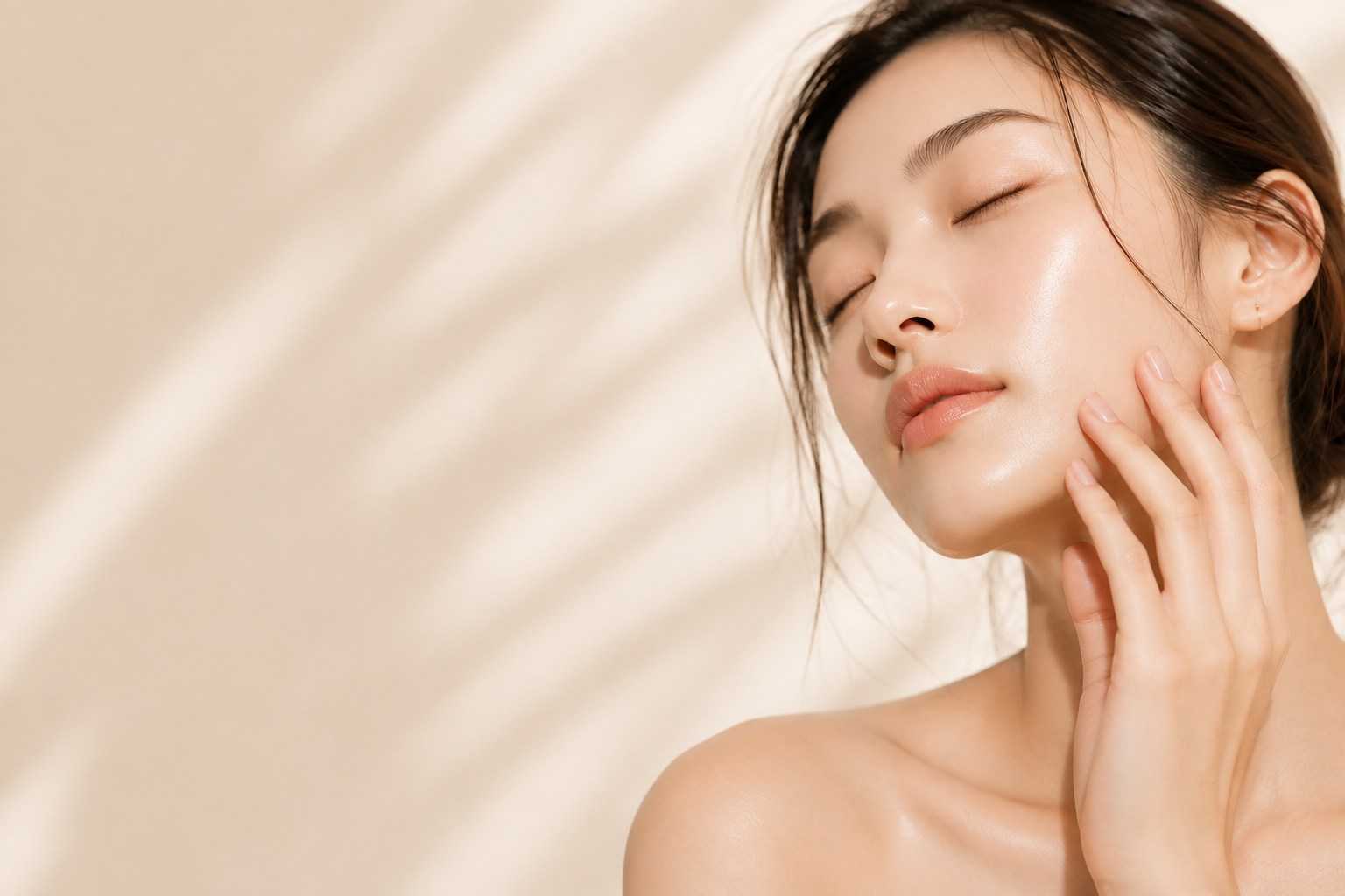 Peau lumineuse et hydratée — soins coréens Maison Korié