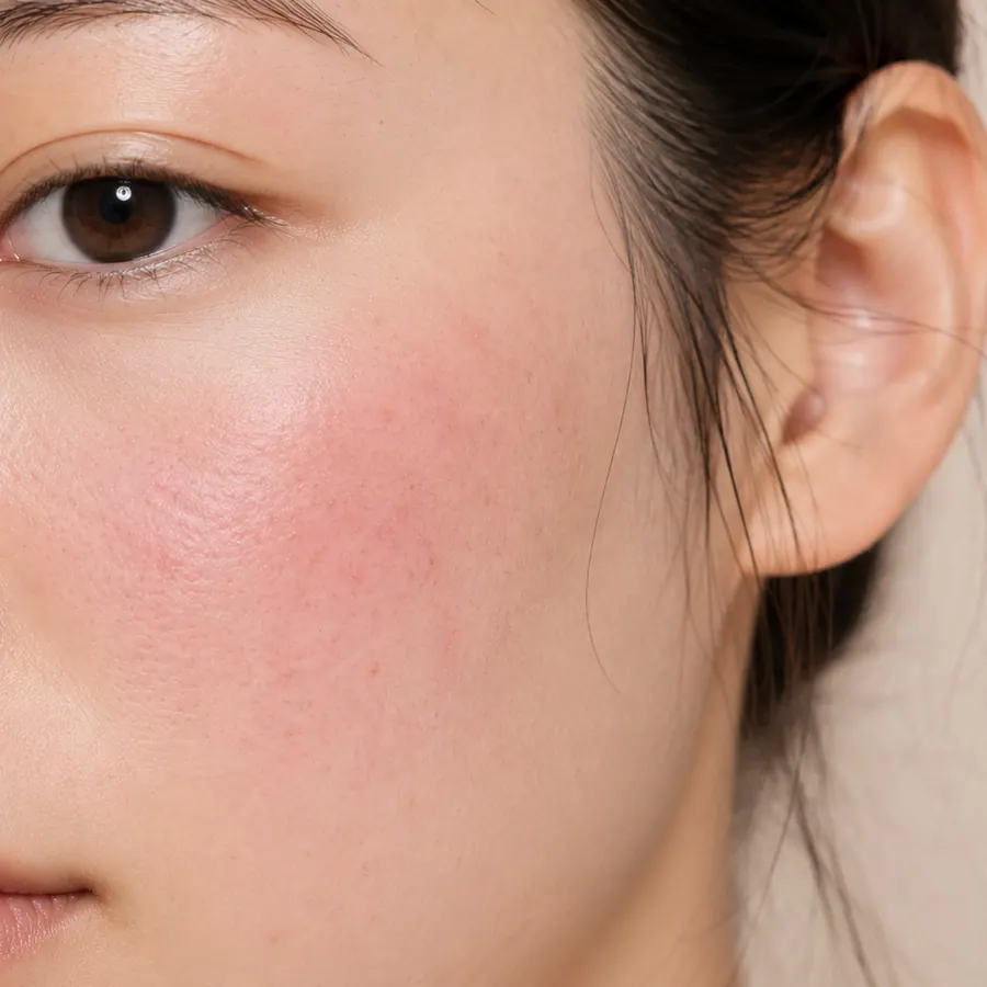 Texture de peau Peau sensible