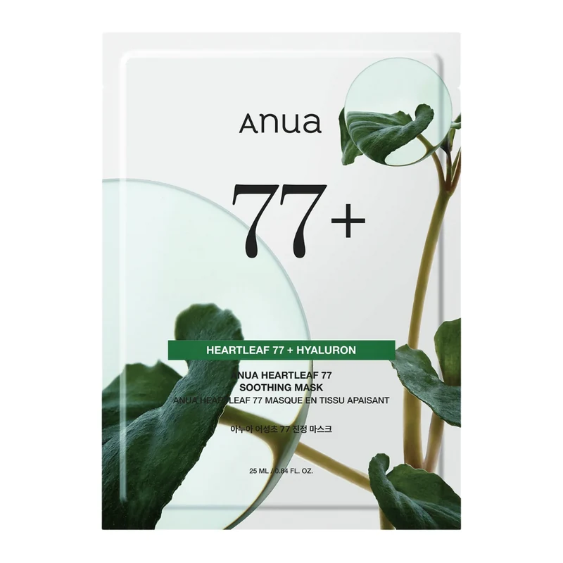ANUA — Heartleaf 77% Soothing Sheet Mask