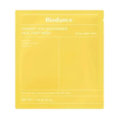 BIODANCE — Radiant Vita Niacinamide Real Deep Mask