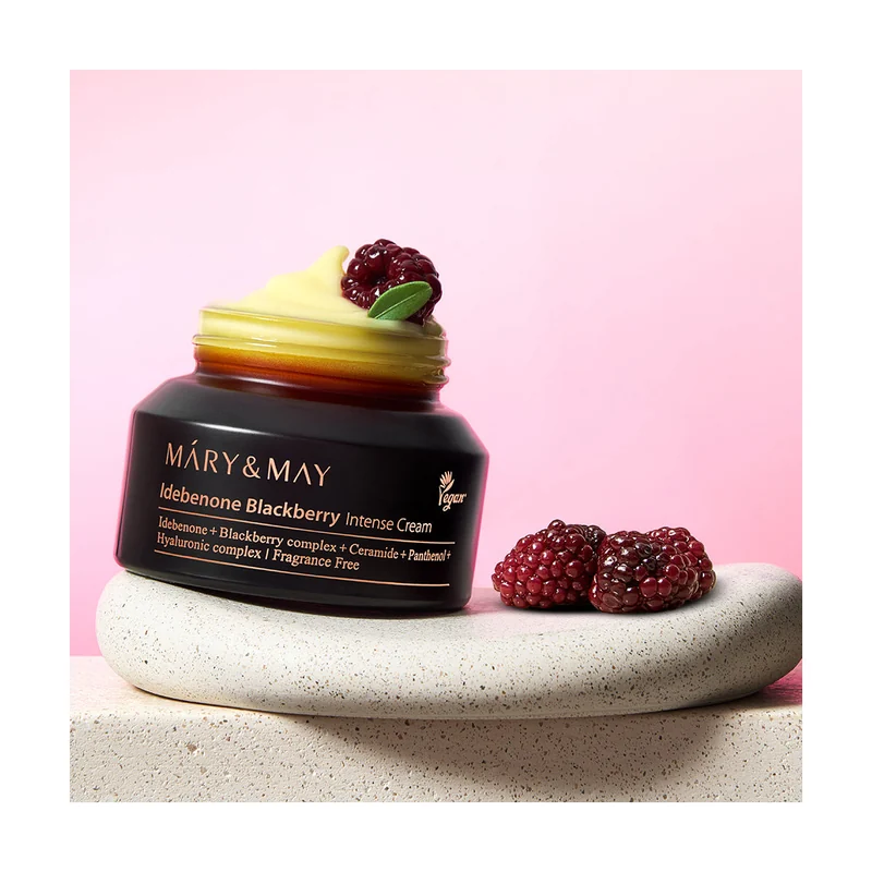 MARY & MAY — Idebenone Blackberry Intense Cream