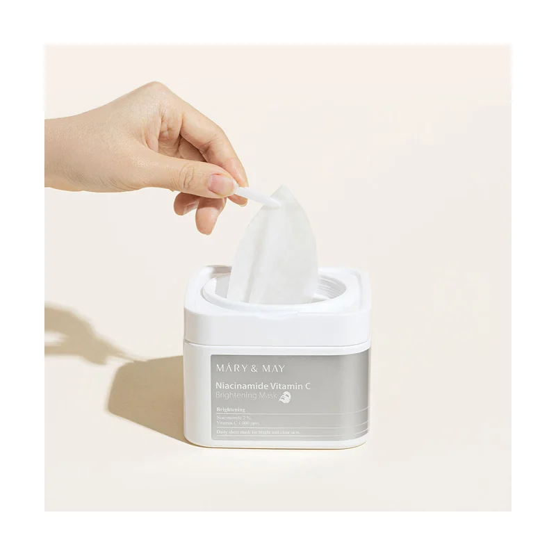 MARY & MAY — Niacinamide Vitamin C Brightening Mask