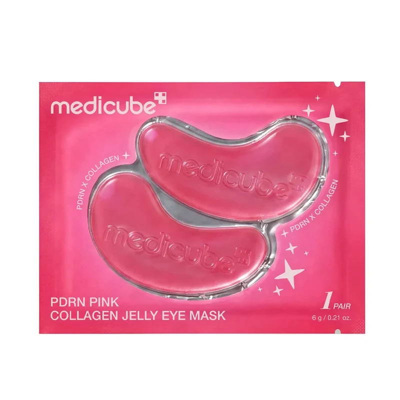 MEDICUBE PDRN Pink Collagen Jelly Eye Patch (6 pièces)